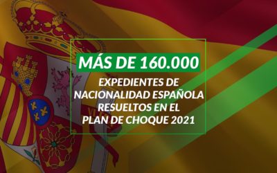 Más de 160.000 expedientes de nacionalidad española resueltos en el plan de choque 2021