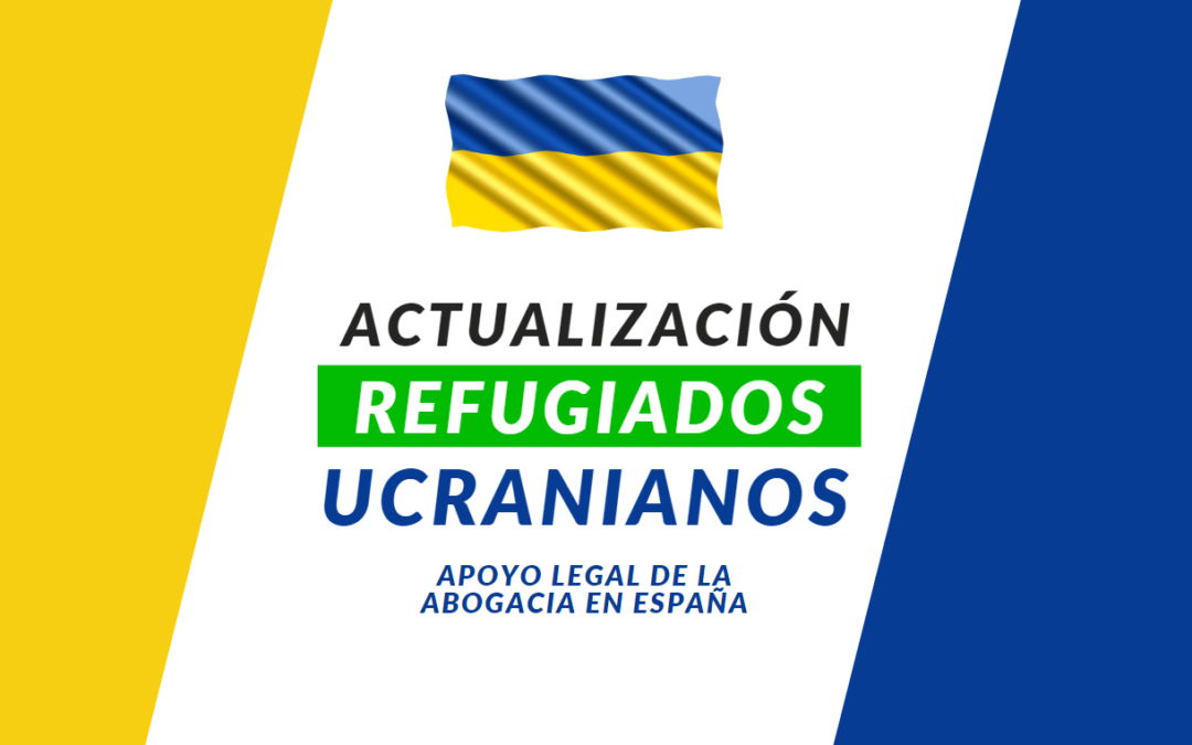 Abogacía ofrecerá apoyo legal en España a los refugiados ucranianos